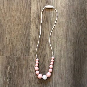 Toddler teething necklace